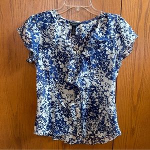 NWT Banana Republic floral blouse